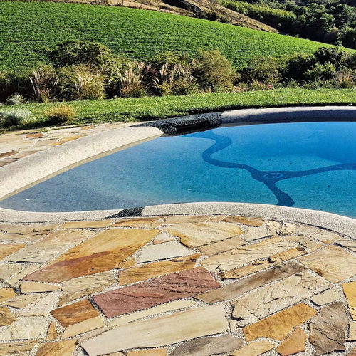Natürliches Schwimmbecken - RIOLO TERME - Biodesign Pools - für Außenbereich / für Hotels / erdverlegt