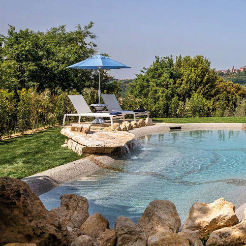 Natürliches Schwimmbecken - FONTE MARTINO - Biodesign Pools - für Außenbereich / für Hotels / erdverlegt