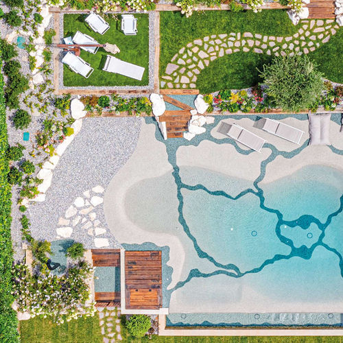 Schwimmbecken für Außenbereich - CONCESIO - Biodesign Pools - für Hotels / erdverlegt / andere Formen