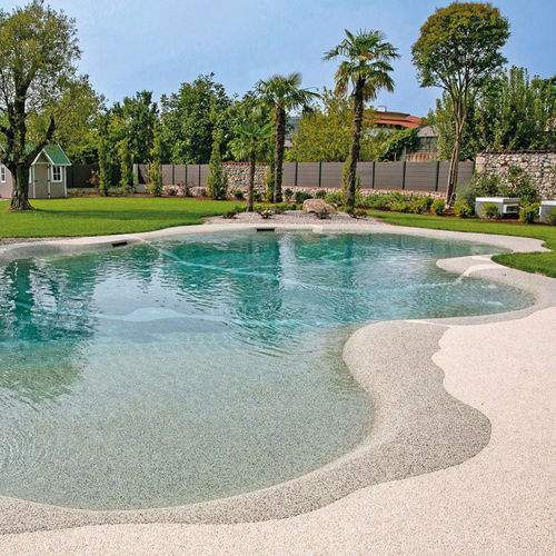 Schwimmbecken für Außenbereich - MONTECCHIO - Biodesign Pools - für Hotels / erdverlegt / andere Formen