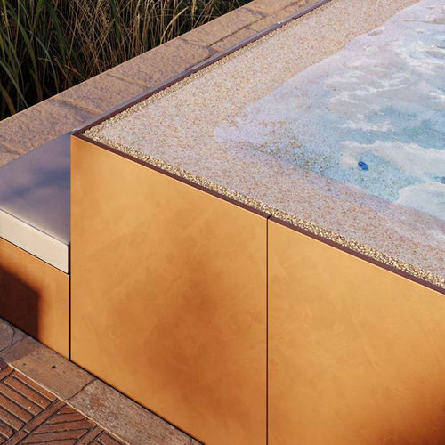 Quarz-Bodenbelag - LUXIA - Biodesign Pools - für Poolrand / für Pool / für öffentliches Schwimmbad