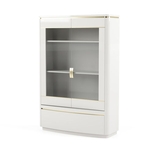 Moderne Vitrine - Kyara XLUX - Irmaos Pereira Pacheco, SA - Glas / Holz / beleuchtet