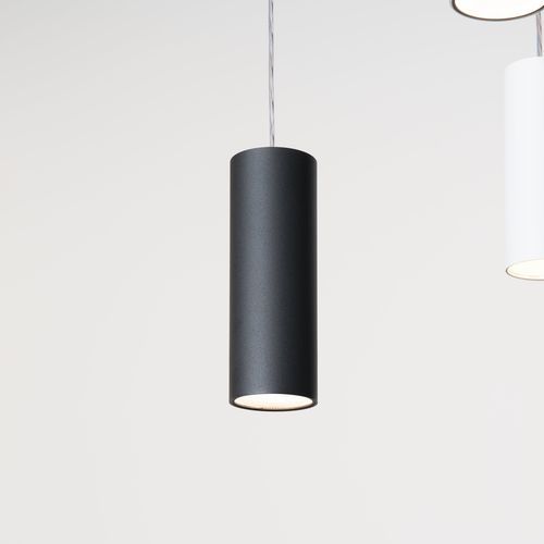 Hängelampe - monocolo S90 - Andcosta - lackiertes Aluminium / Polycarbonat / PMMA