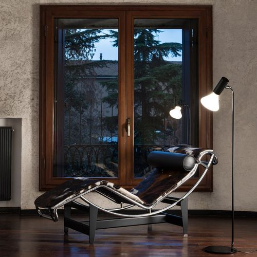 Stehleuchte - pin F1270 - Andcosta - Aluminium / geblasenes Glas / modern