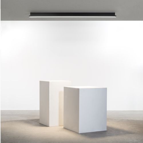 Moderne Deckenleuchte - ritmo C1800 - Andcosta - linear / lackiertes Aluminium / Polycarbonat