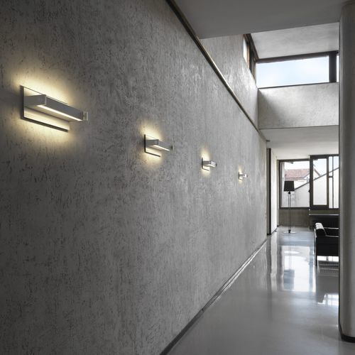 Moderne Wandleuchte - turn W100 - Andcosta - für den Innenraum / Aluminium / Polycarbonat