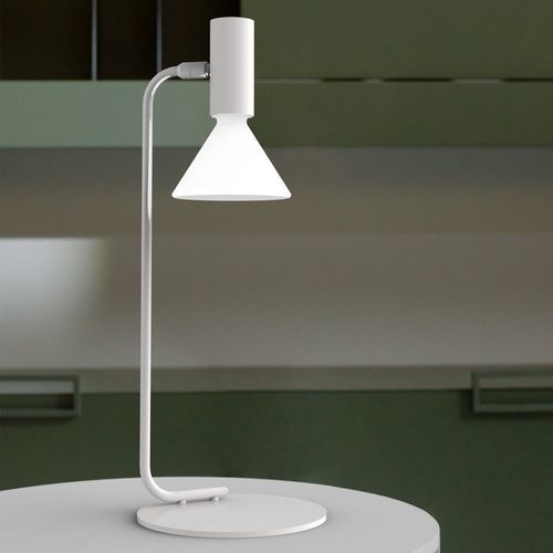 Tischlampe - pin T670 - Andcosta - Aluminium / geblasenes Glas / modern