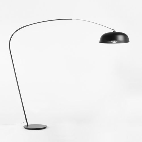 Lampe / lackiertes Aluminium - vento F2004 - Andcosta - bodenstehend / lackierter Stahl / modern