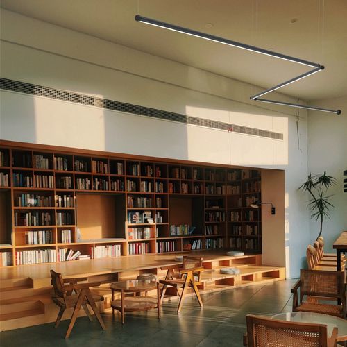 Leuchte / modulares Beleuchtungssystem - b-pro S1200 - Andcosta - hängend / LED / linear