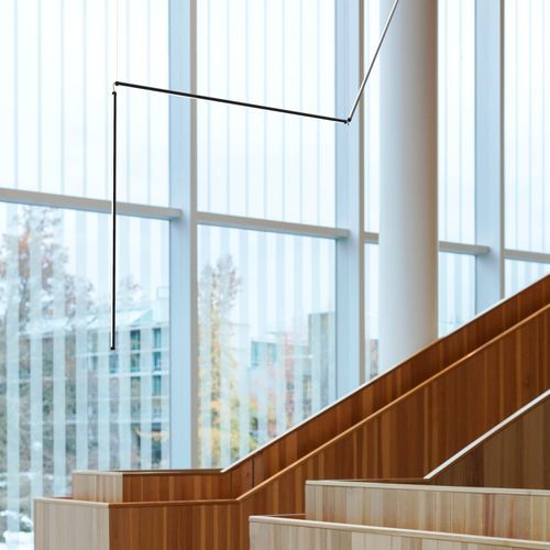 Leuchte / modulares Beleuchtungssystem - b-pro S1000 - Andcosta - hängend / LED / linear