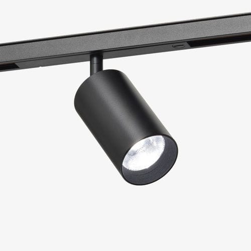 LED-Schienenleuchte - cyl 60 - Andcosta - rund / lackiertes Aluminium / PMMA