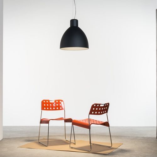 Hängelampe - klokke S500 - Andcosta - lackiertes Aluminium / Polycarbonat / PMMA