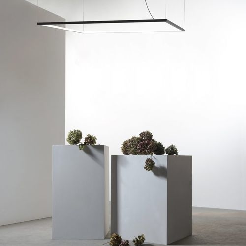 Rechteckige Leuchte - circus S1000x1500 - Andcosta - hängend / LED / IP20