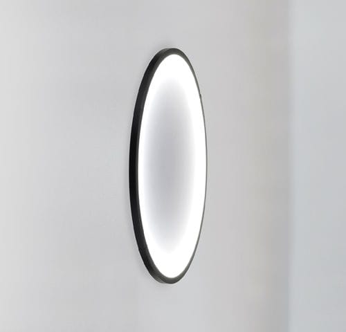Moderne Wandleuchte - luna W900 - Andcosta - für den Innenraum / lackiertes Aluminium / Opal