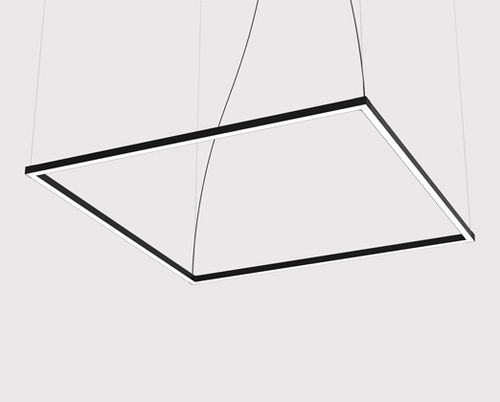 Quadratische Leuchte - daytona S1700x1700 - Andcosta - hängend / LED / IP20