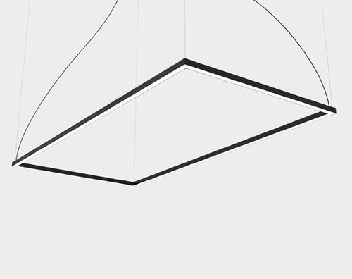 Rechteckige Leuchte - daytona S900×1700 - Andcosta - hängend / LED / IP20