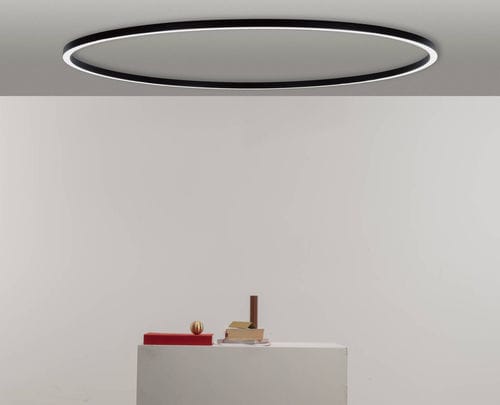 Moderne Deckenleuchte - daytona round C900 - Andcosta - ringförmig / Polycarbonat / LED