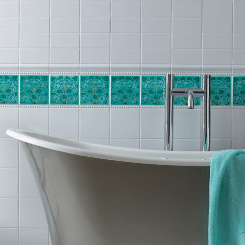 Keramikfliesen - CLEMATIS - British Ceramic Tile Ltd - Hochglanz / für den Innenraum / Wand