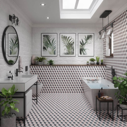 Keramikfliesen - ILLUSION - British Ceramic Tile Ltd - matt / für den Innenraum / Wand