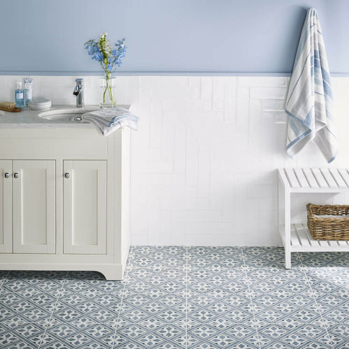 Keramikfliesen - THE HERITAGE COLLECTION : MR JONES MIDNIGHT - British Ceramic Tile Ltd - matt / für den Innenraum / bodenstehend