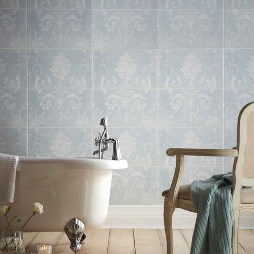 Keramikfliesen - JOSETTE : DUCK EGG DECOR - British Ceramic Tile Ltd - matt / für den Innenraum / Wand