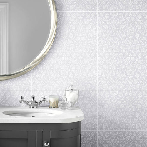 Keramikfliesen - ANNECY : POWDER GREY DESIGN - British Ceramic Tile Ltd - matt / für den Innenraum / Wand