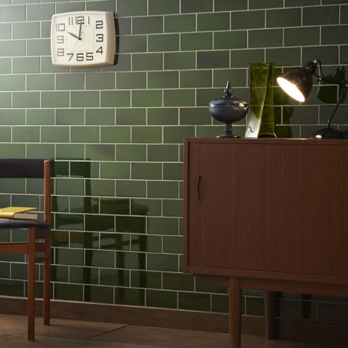 Keramikfliesen - PUDDLE GLAZE : RACING - British Ceramic Tile Ltd - Hochglanz / für den Innenraum / Wand