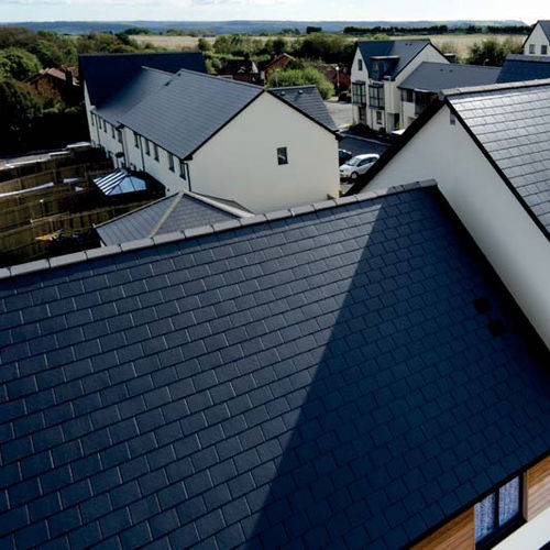 Flachdachziegel - WESTERLAND - Cembrit Limited - Zementfaser / Großformat