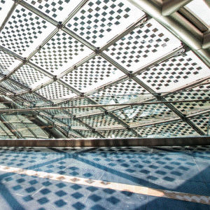 Sicherheitsglasscheibe - ertex Solartechnik GmbH - VSG / Ornament / farbig