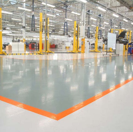 Epoxidharz-Bodenbelag - FLOWCOAT SF41 - Tremco CPG Iberia & Italy - Flooring - aus Epoxidharz / für den Innenraum / für Treppenstufen