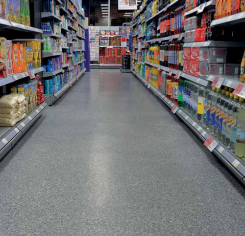 Harz-Bodenbelag - FLOWFAST QUARTZ - Tremco CPG Iberia & Italy - Flooring - Acryl / für den Innenraum / für Parkplätze