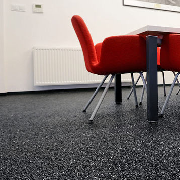 Harz-Bodenbelag - RUSTIK STONE CARPET - Tremco CPG Iberia & Italy - Flooring - für den Innenraum / für Büro / Industrie