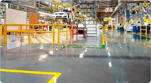 Epoxidharzbodenbelag - FLOWCOAT TL - Tremco CPG Iberia & Italy - Flooring - Industrie / glatt / Betonoptik