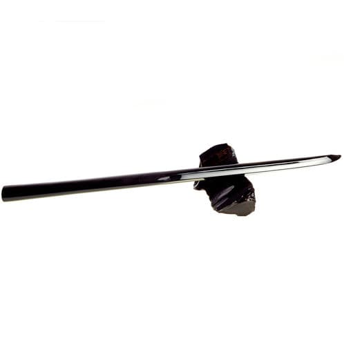 Obsidian-Skulptur - KATANA - CUB-AR