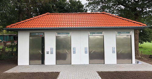 Einfache öffentliche Toilette - HERING Sanikonzept GmbH