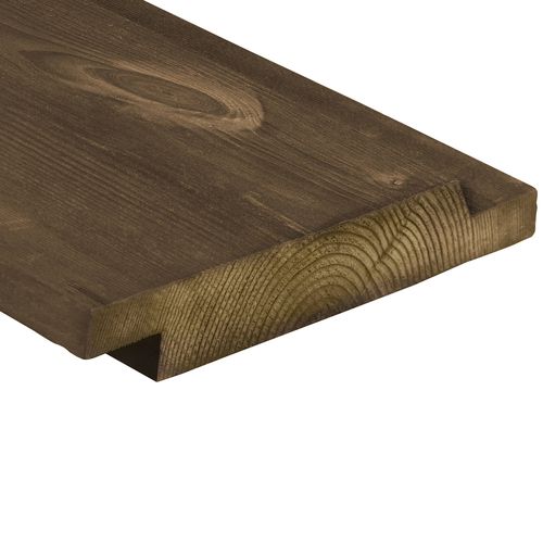 Fassadenverkleidung aus Lamellen - 2594  - Kebony - modifiziertes Holz / vertikal / nachhaltig