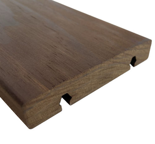 Terrassendiele / modifiziertes Holz - 2730 - Kebony - Clip-System / für Gewerbegebrauch / nachhaltig