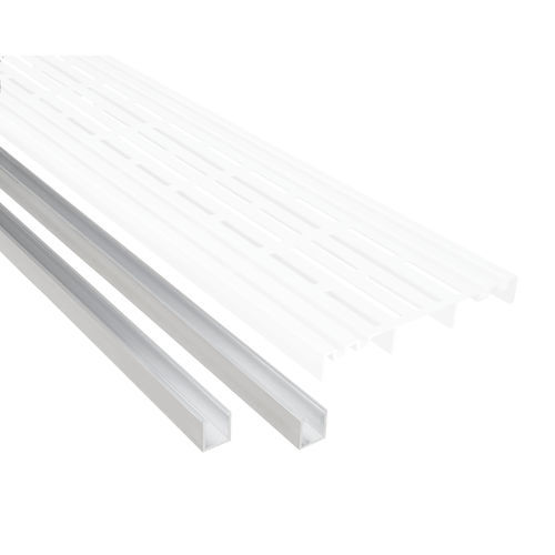 Aluminium-Befestigungsprofil - 2742 - Kebony
