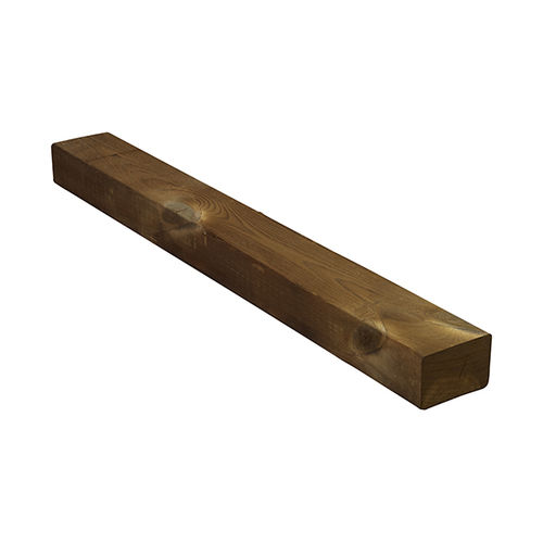 Träger / modifiziertes Holz - 1200 - Kebony - Rechteck / für Boden