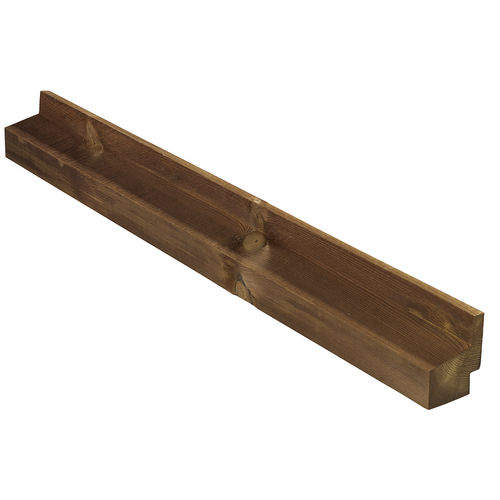 Fassadenverkleidung aus Lamellen - 1217 - Kebony - modifiziertes Holz / vertikal / nachhaltig