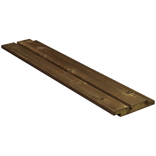 Fassadenverkleidung aus Lamellen - 2242 - Kebony - modifiziertes Holz / vertikal / nachhaltig