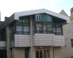 Paneel-Fassadenverkleidung - APERAM - Metal Solutions Ltd - Edelstahl / Metall / gerillt