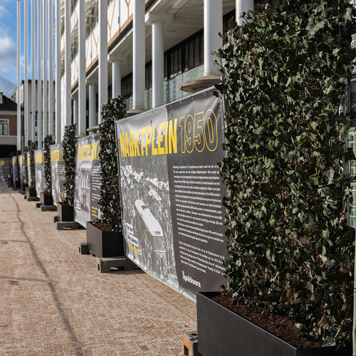 Zaun für Baustellen - MobiGreenFence - Mobilane - Garten / Metall / grün