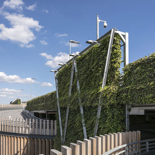 Pflanzenwand / lebende Pflanzen - WallPlanter - Mobilane - modulare Platte / natürlich / für Außenbereich