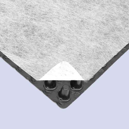Geokomposit für Drainage - ND 800 Drainage System - Nophadrain - Polypropylen / Polystyrol / für Dach