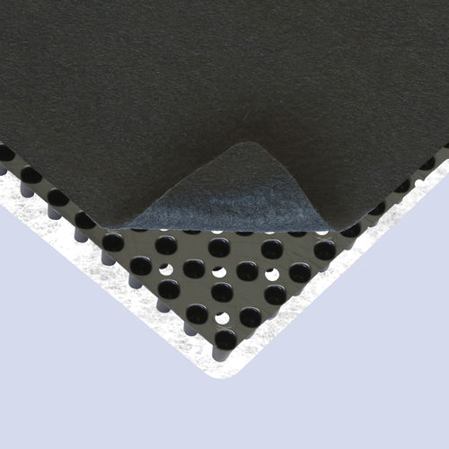 Geokomposit für Drainage - ND 4+1h Drainage System - Nophadrain - Polypropylen / Polystyrol / hochbelastbar