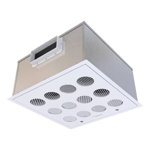 Deckenmontierter Luftdiffusor - HAVEN TERMINALS - Nuaire - quadratisch / für Zuluft und Abluft