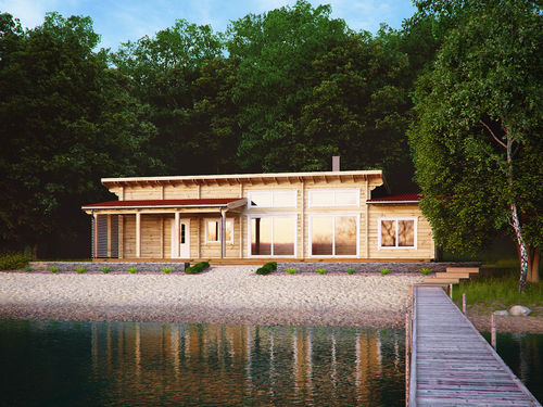 Fertigbauhaus - GERTRUD - RITSU AS - umweltfreundlich / modern / ebenerdig