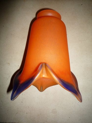 Lampenschirm / Art Nouveau - TULIPE LONGUE - TIEF - Muranoglas