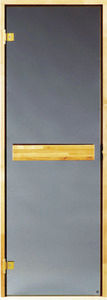 Tür für Innenbereich - WITH HORIZONTAL DOOR HANDLE  - Skaala Windows And Doors - Glas / einflügelig / wasserabweisend